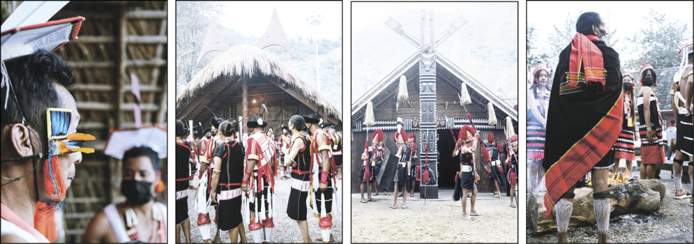 Display of unity, culture and colours. (Photo Courtesy: twitter_nagalandtourism@tournagaland17)